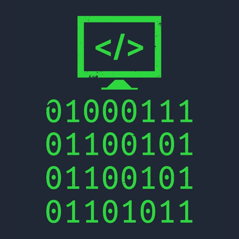 Programmieren von Binary Code Coding Gift