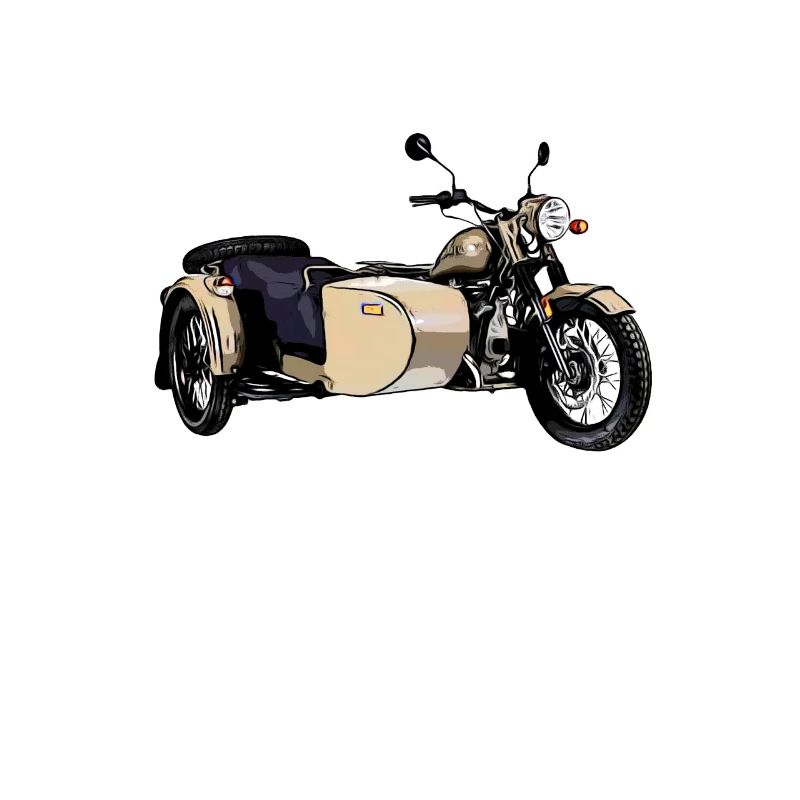 Ural Motorcycle Moped Soviet Team Gift Idea