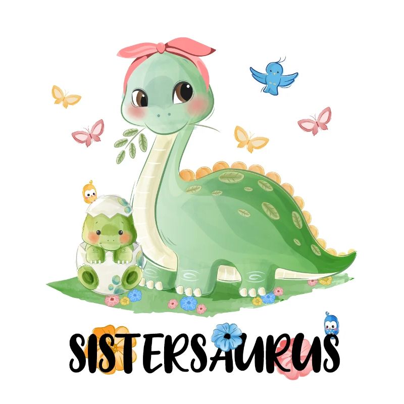 Sistersaurus Große Schwester 2021 Geschenk