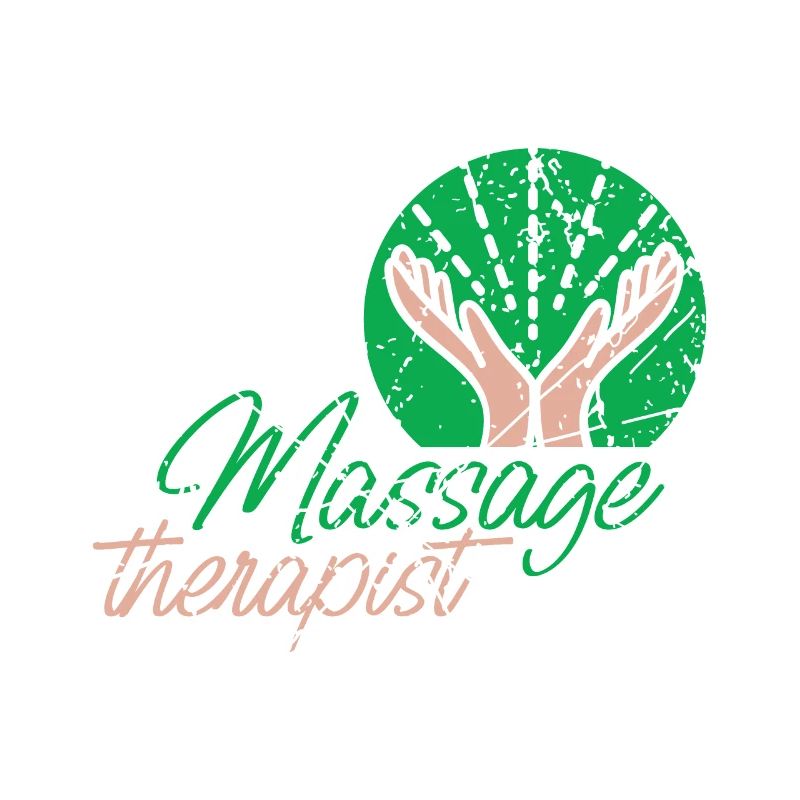 Massage therapist doing massage therapy work