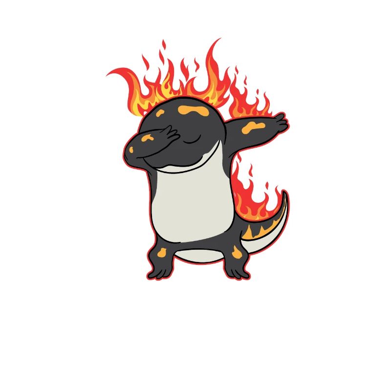 Dabbing Salamandre Salamandre