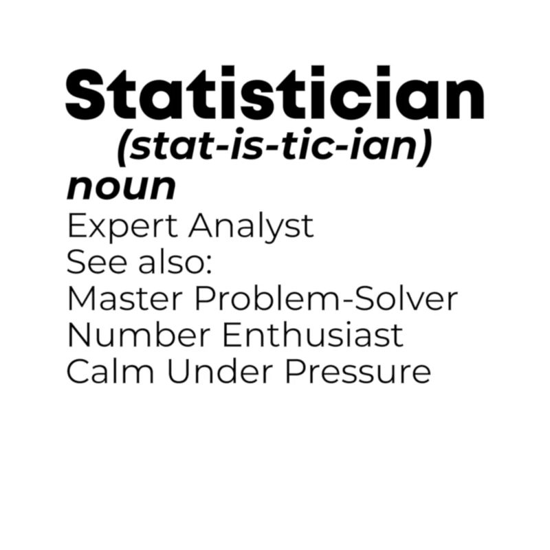 Statisticiens Mathématiciens
