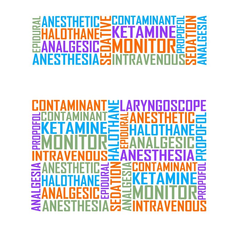 Krankenschwester Anästhesist - Worte