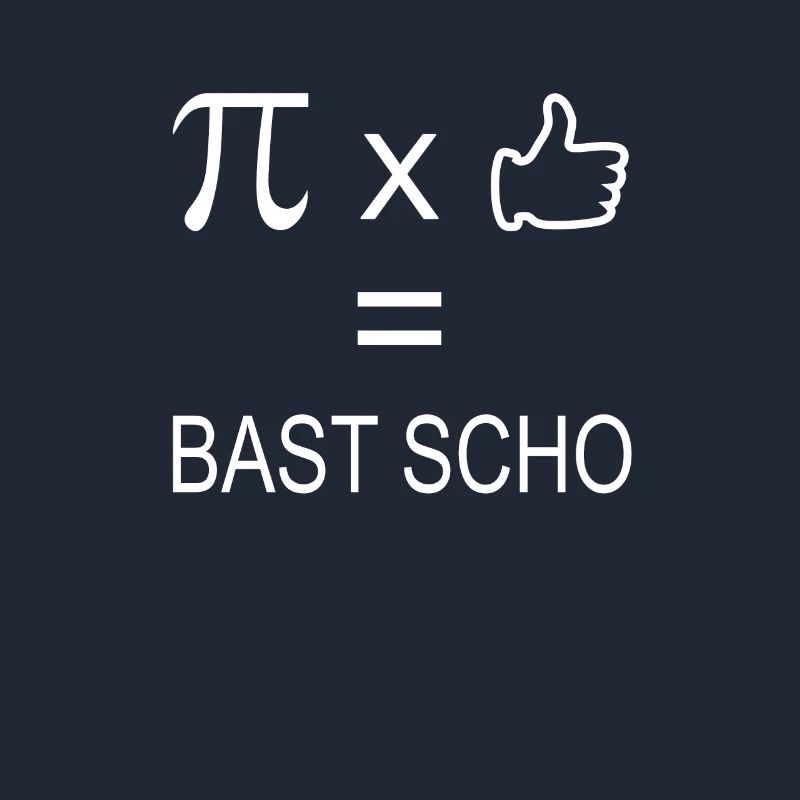 Pi X Thumb Funny Math Calculator Formula