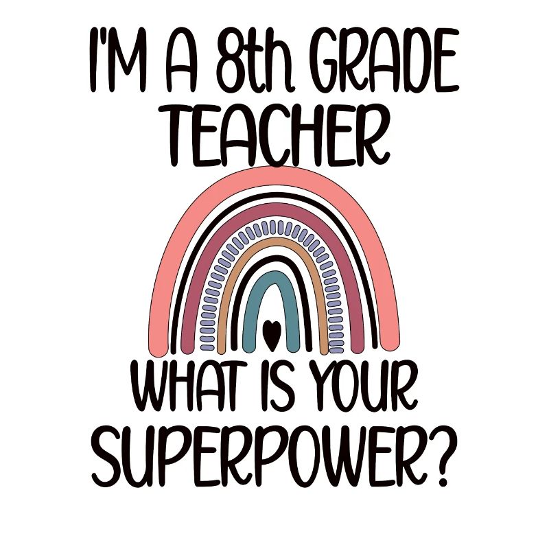 Eighth grader teacher gift 8th grade teacher
