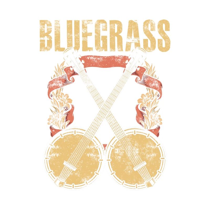 Bluegrass Banjo Gitarr