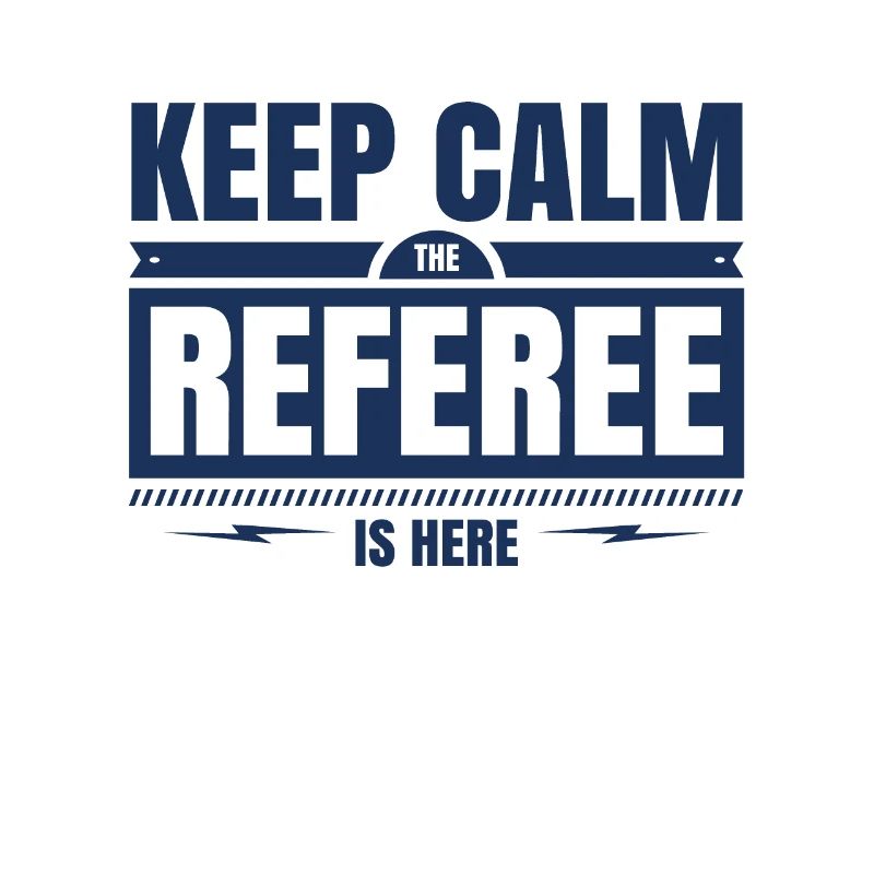 Stay calm the referee is profession here