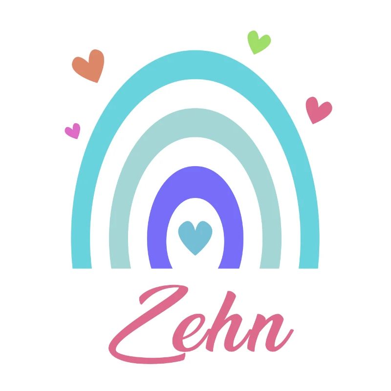 10. Geburtstag Regenbogen