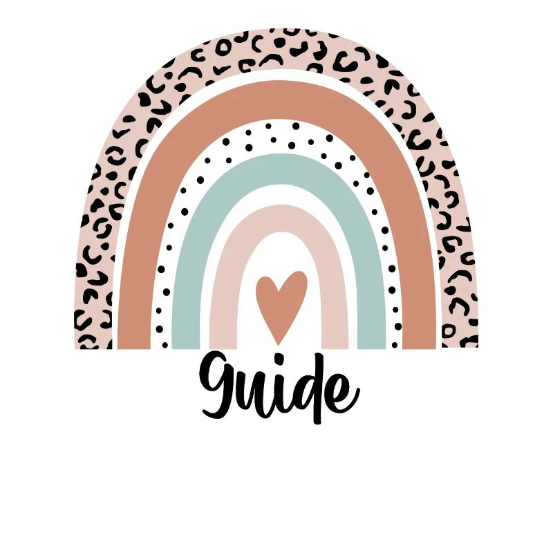 Guide Regenbogen Leopard Lustiger Guide Geschenk