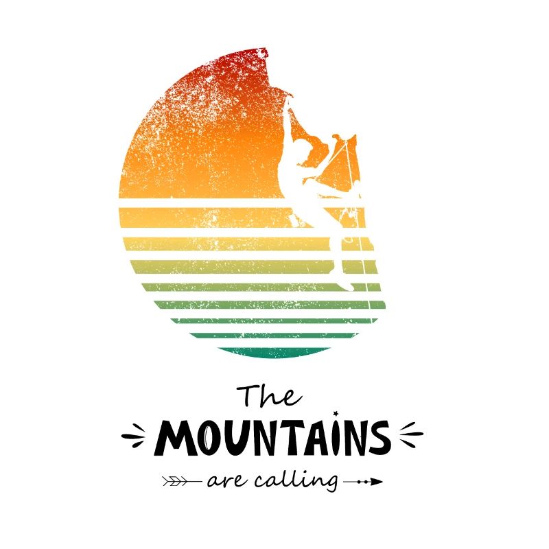 The Mountains Are Calling Klettern Bouldern
