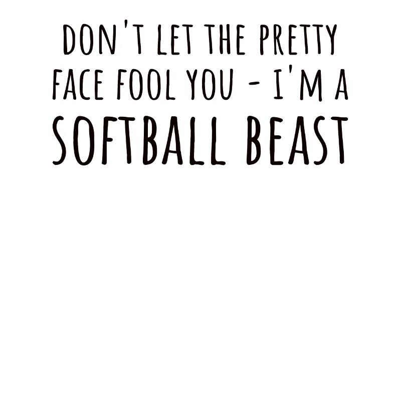 Softball Spruch Mädchen