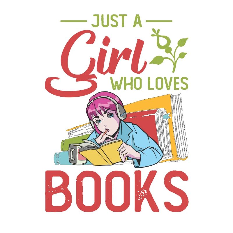 Mädchen, Das Bücher Bücherwurm-lesebuch-leser