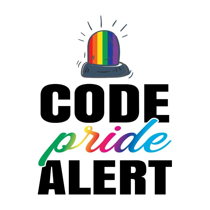 Code Pride Alert Bisexual Lesbian Love Asexual Tra