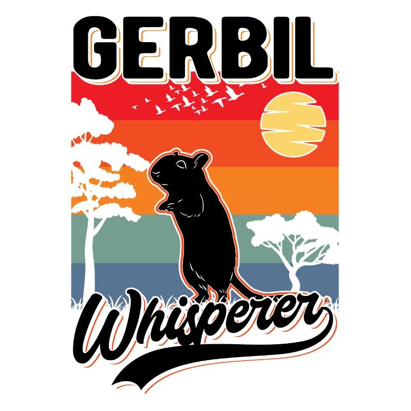 Gerbil Flüsterer Gerbil Whisperer Rennmaus