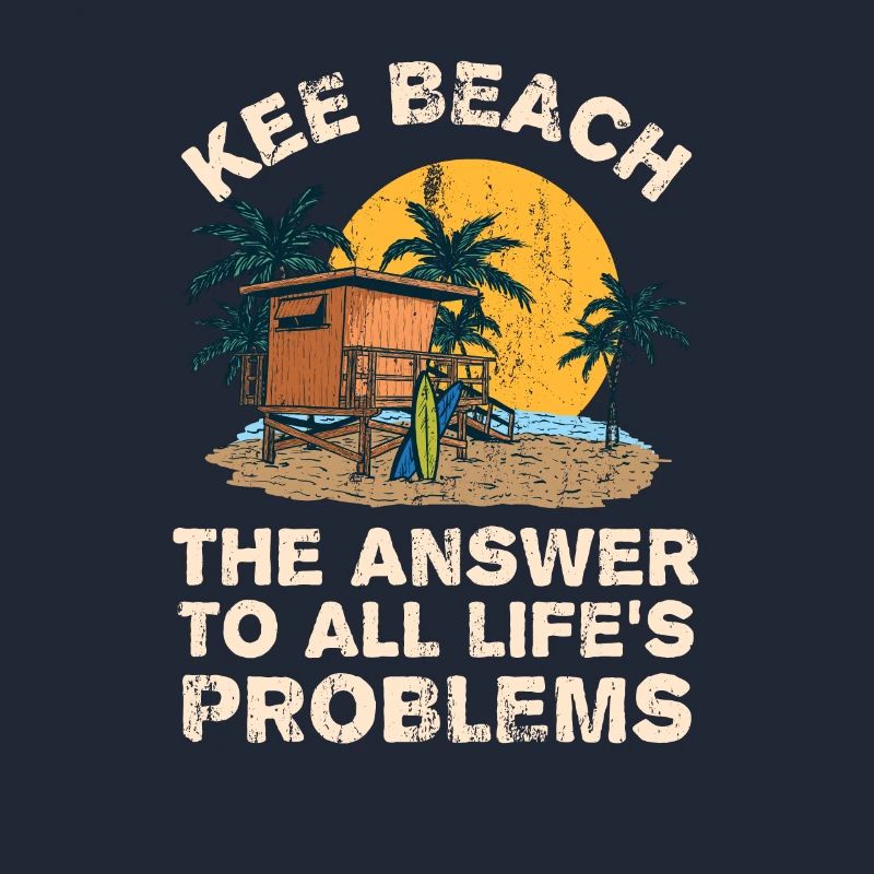 Kee Beach Answer To All Life's Problems Vacation