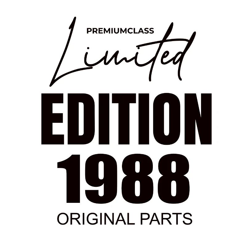 Édition limitée 1988