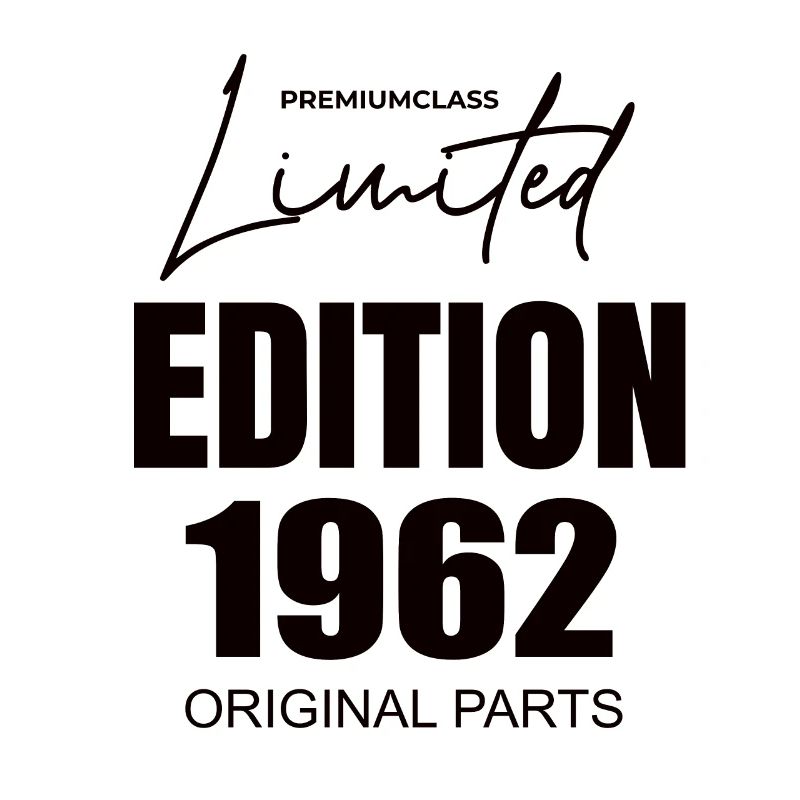 Édition limitée 1962