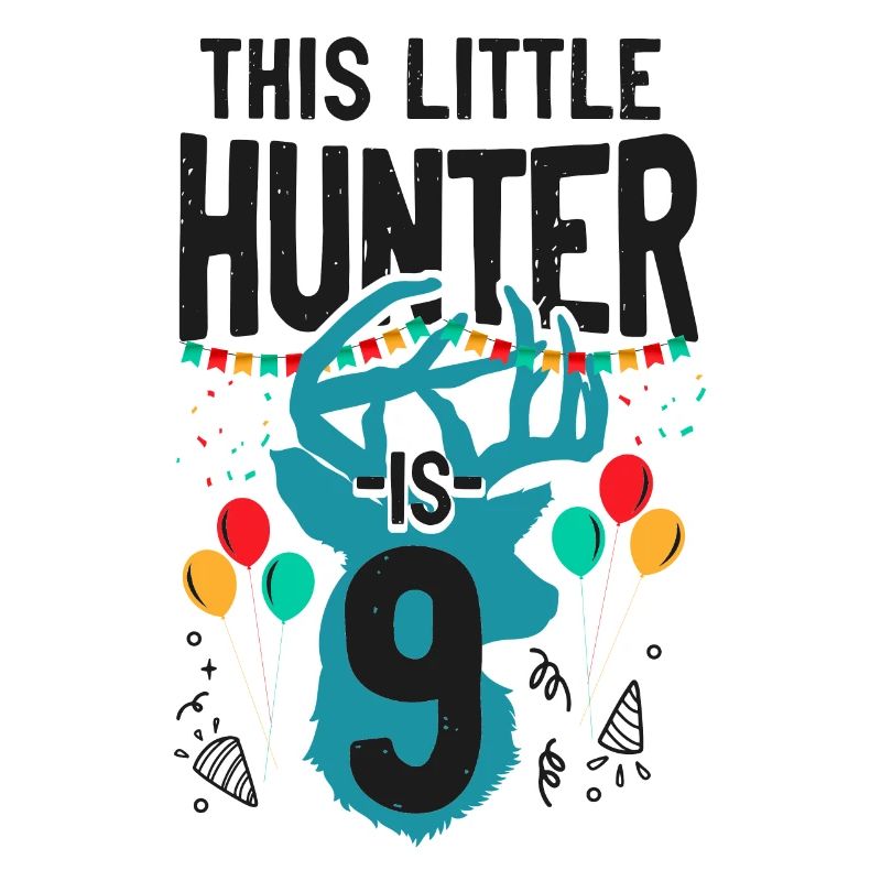 Buck Deer Chasse Hunter Kid