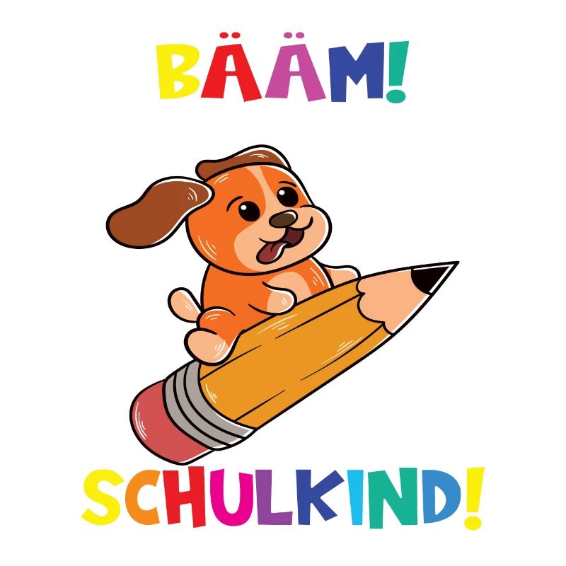 Bääm! Ich Bin Jetzt Schulkind Einschulung