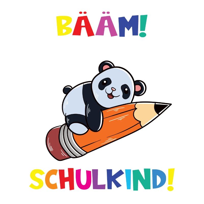 Bääm! Ich Bin Jetzt Schulkind Einschulung