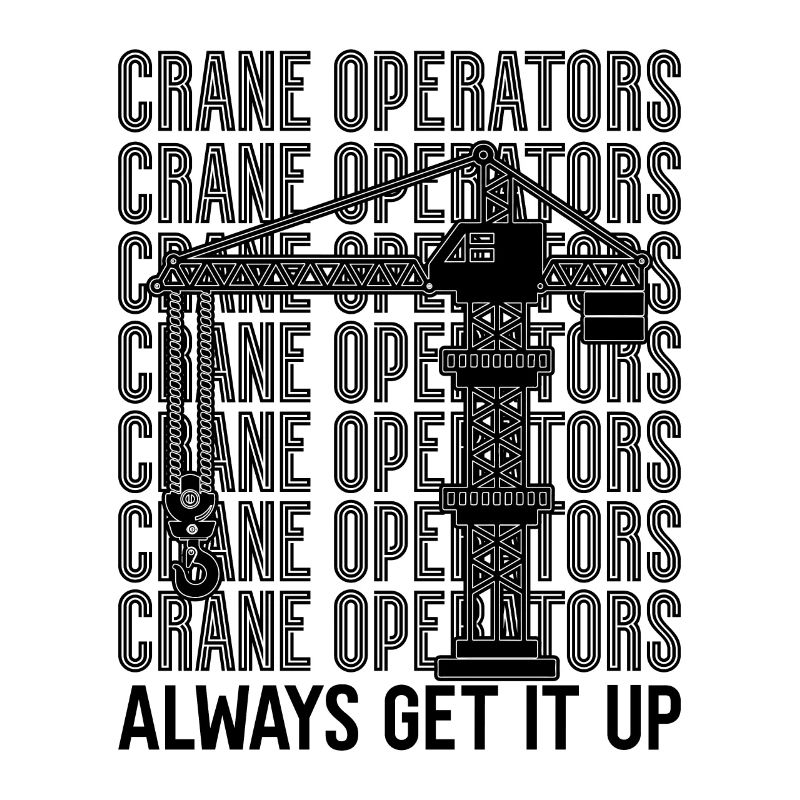 Construction worker Crane driver Crane operator Gift idea