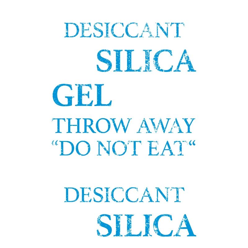 Gel de silice déshydratant Meme Ne pas manger de