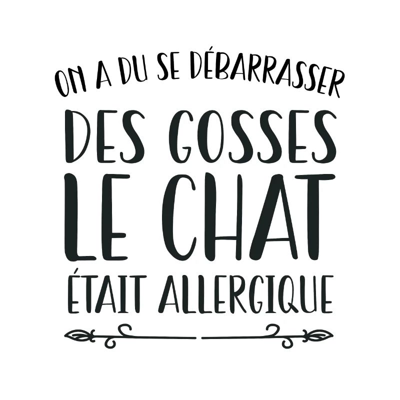 On a du se débarrasser des gosses