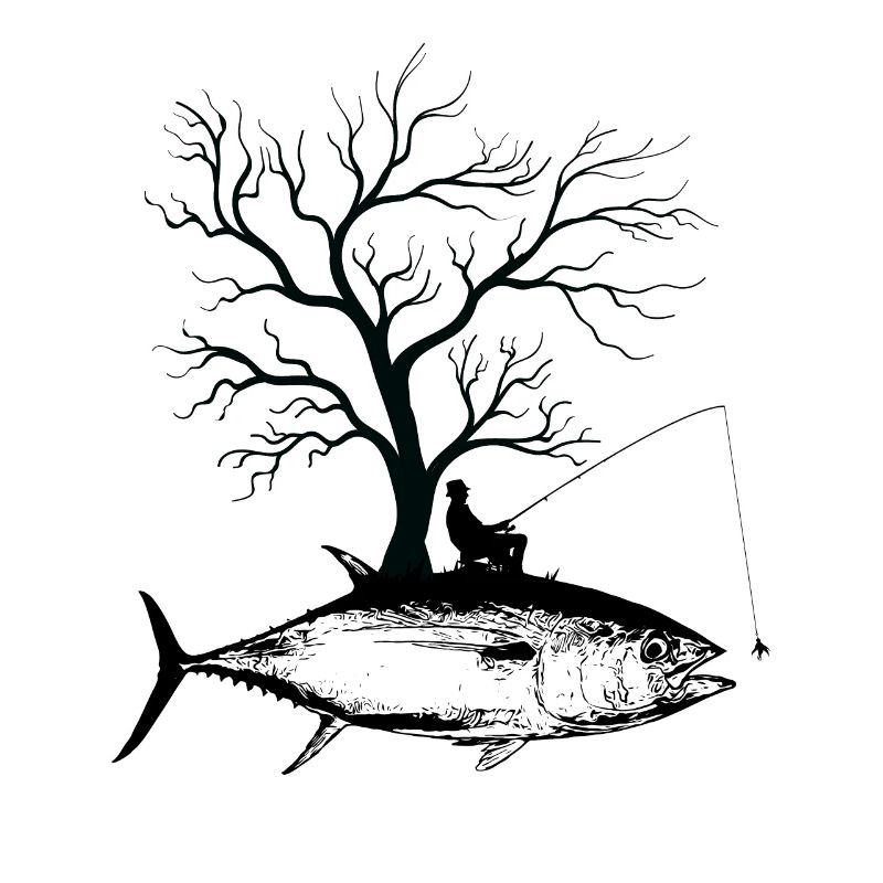 Arbre graphique - Thon de poisson