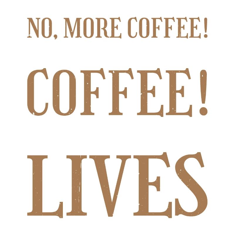 Non, plus de café! Plus de café! Virgules Save Live2