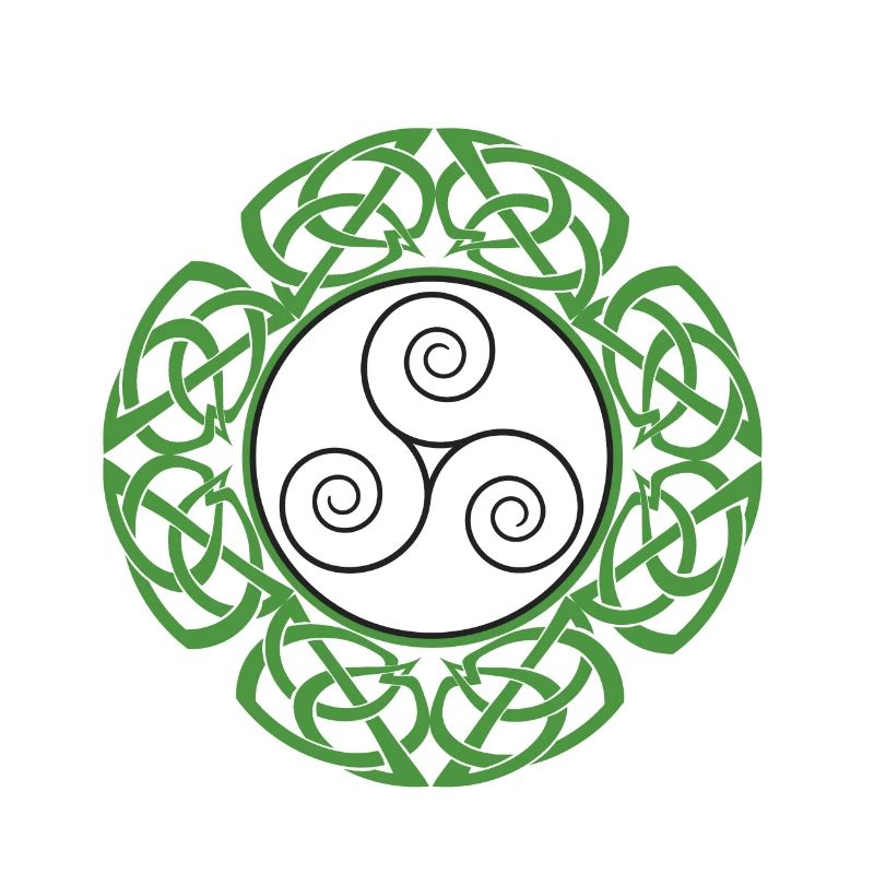 Celtic Ireland Viking Celtic Knot Pattern Tree