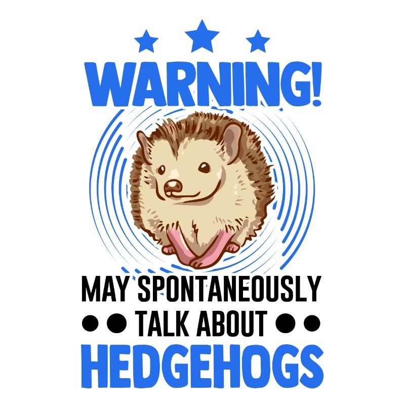 Warnung Igel Stacheligel