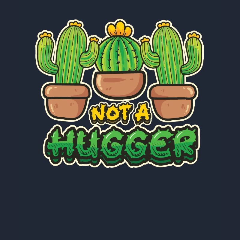 No hugging cactus