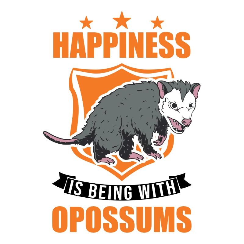 Happiness is being with Opossums Beutelratte