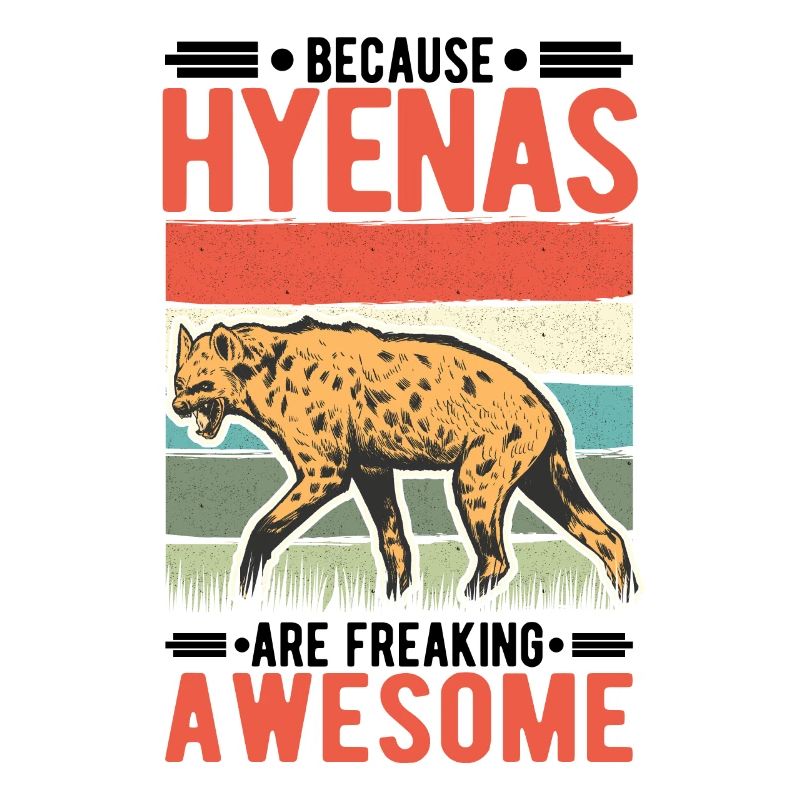 Hyäne Geschenk Erdwolf Hyena