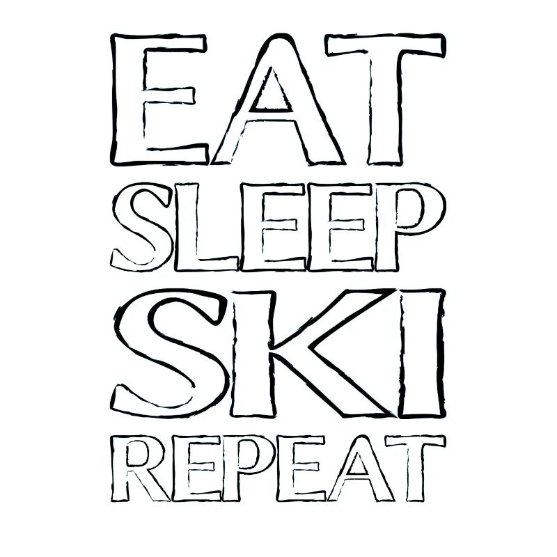 Eating Sleeping Ski