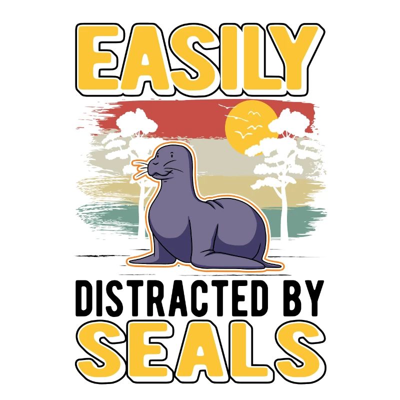 Easily distracted by Seal Robbe Seelöwe