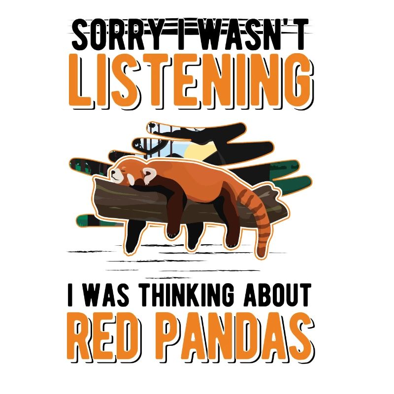 Roter Panda Geschenk Red Panda