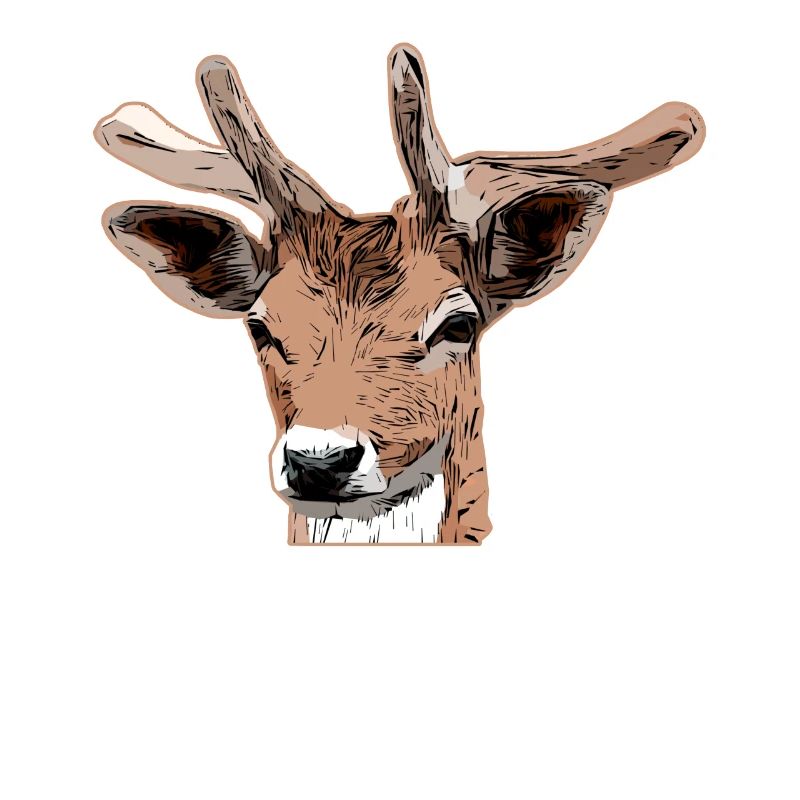 Conception d’animaux de la forêt de cerfs
