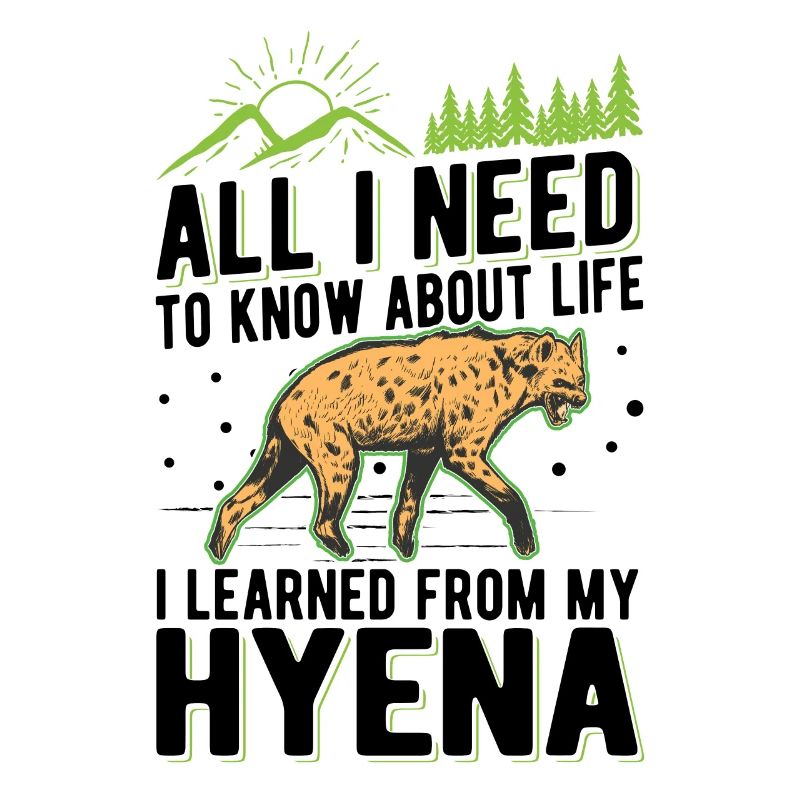 Hyäne Geschenk Erdwolf Hyena