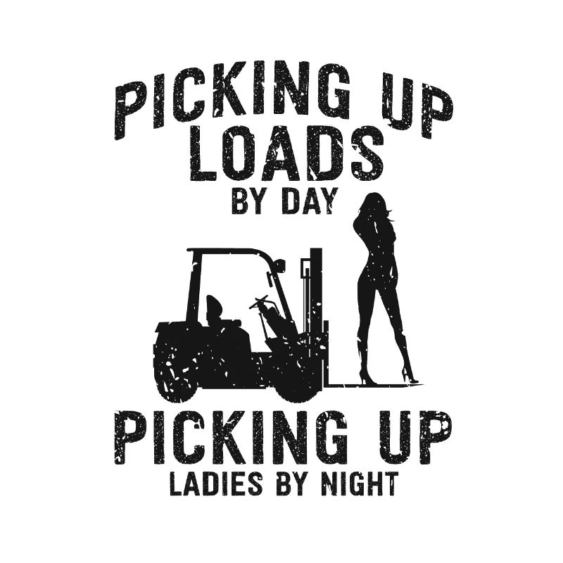 Warehouse workers for forklift drivers and forklifts