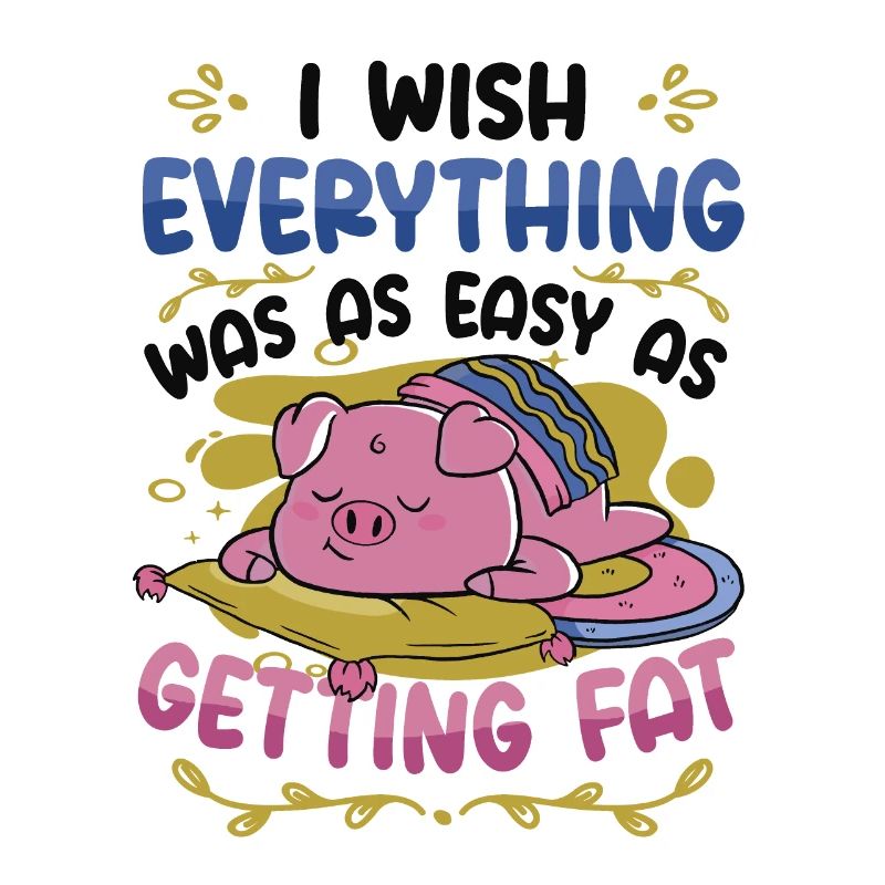 Self-irony overweight in fat