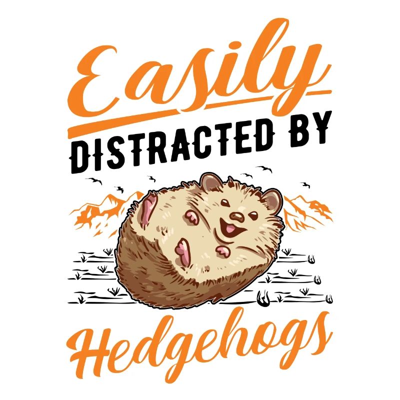 Facilement distrait par les hérissons Igel