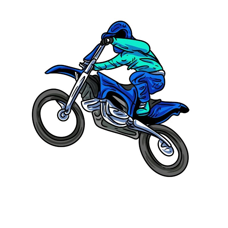 Cascadeur de motocross