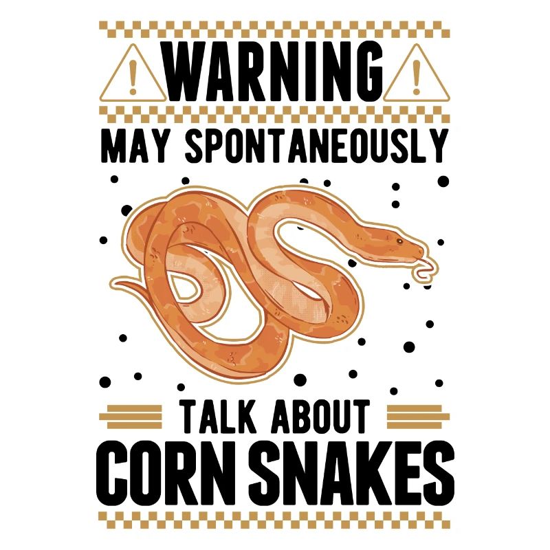 Avertissement Corn Snake Gift Corn Snake