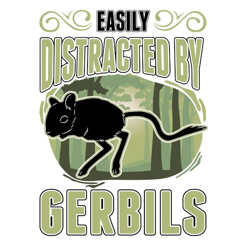 Easily distracted by Gerbils Rennratte Rennmaus