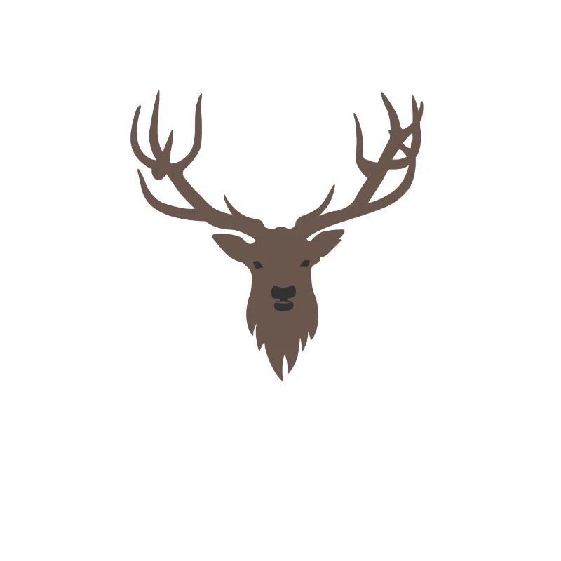 Hirsch Waldtiere Tierliebhaber Spruch Geschenk