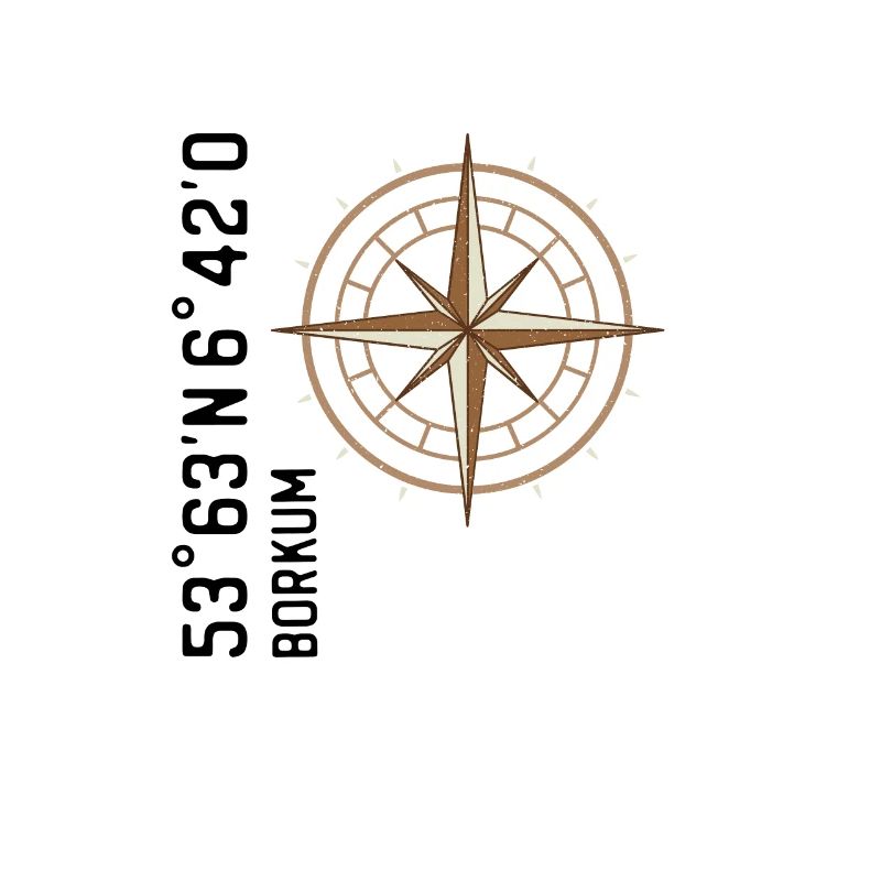 Borkum coordinates
