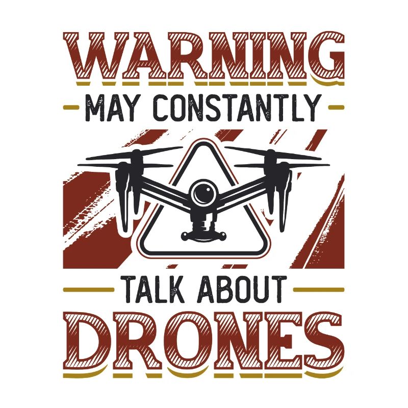 Warning is allowed to talk about drones all the time, pilot