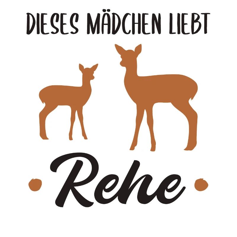 Reh Rehkitz Waldtiere Mädchen Geschenk
