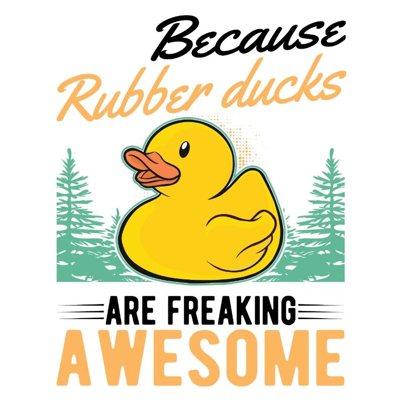 Parce que les canards en caoutchouc sont géniaux